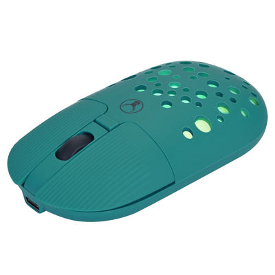 Bonelk Bluetooth/Wireless RGB 4D Mouse, 1200DPI, USB-C, M-270 Emerald