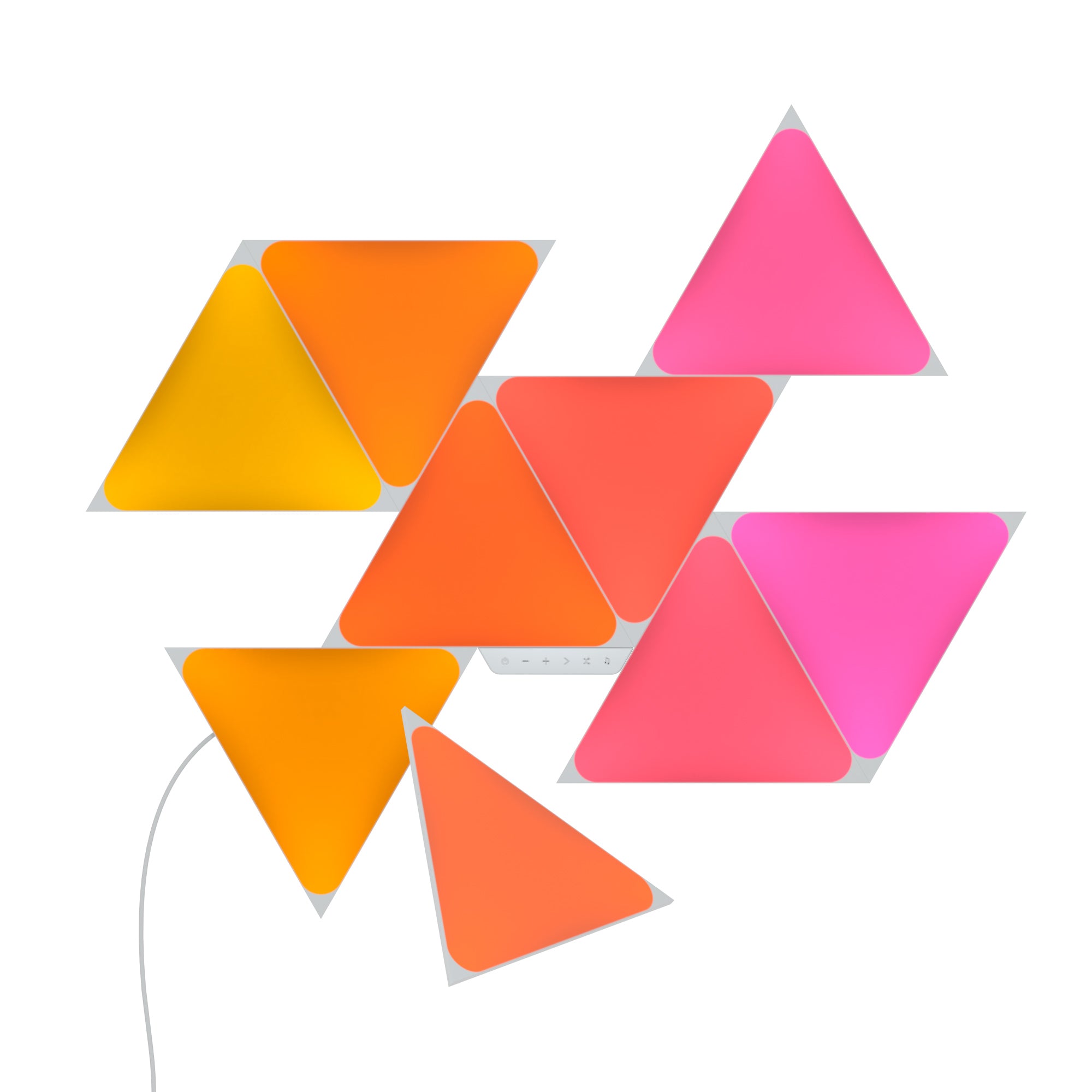 Nanoleaf Shapes - Triangles Starter Kit (9 Panels) – MacGear Australia