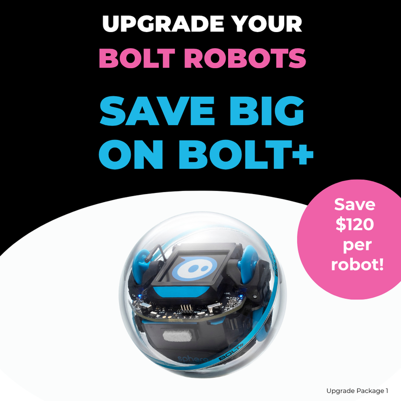 Upgrade Sphero BOLT Robots to BOLT+ Robots (Package 1)