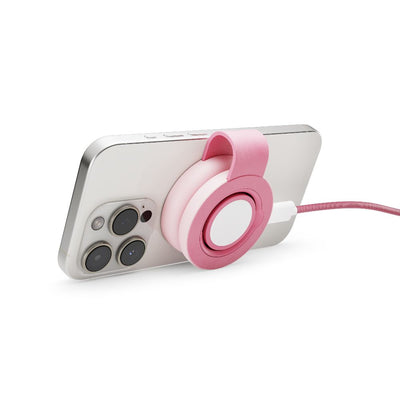 Twelve South ButterFly SE 2-in-1 Qi2 Travel Charger (Pink) Pink