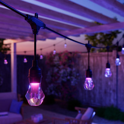 Nanoleaf Smart Multicolour Outdoor String Lights Smarter Kit (Matter compatible) - 30 m