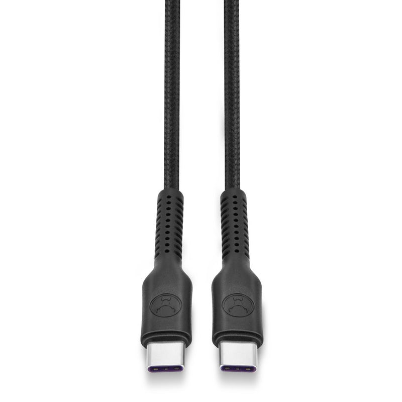 Bonelk Long-Life Easy Grip USB-C to USB-C Cable, 100W 1.2m Black
