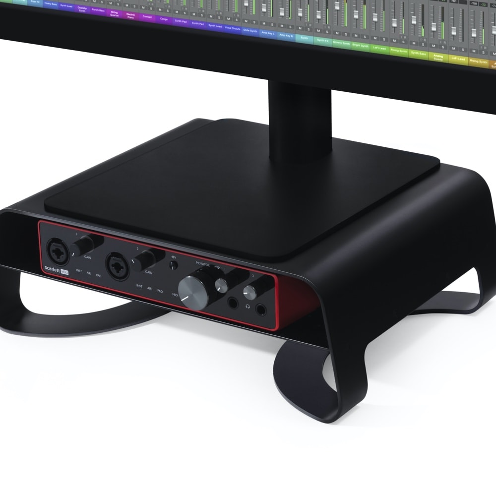 Twelve South Curve Riser Monitor Stand 黒 Twelve South Curve Riser for iMac & Displays – MacGear Australia