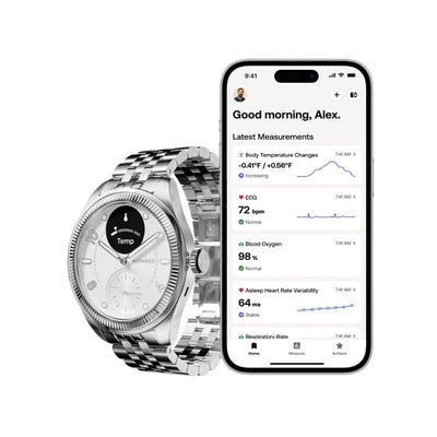 Withings ScanWatch Nova - Brilliant Edition Silver