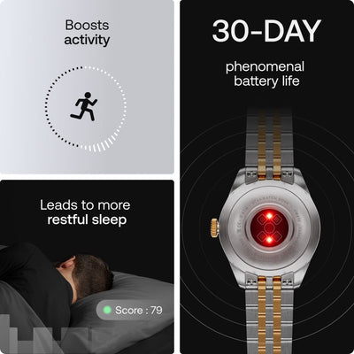 Withings ScanWatch Nova - Brilliant Edition Gold Silver