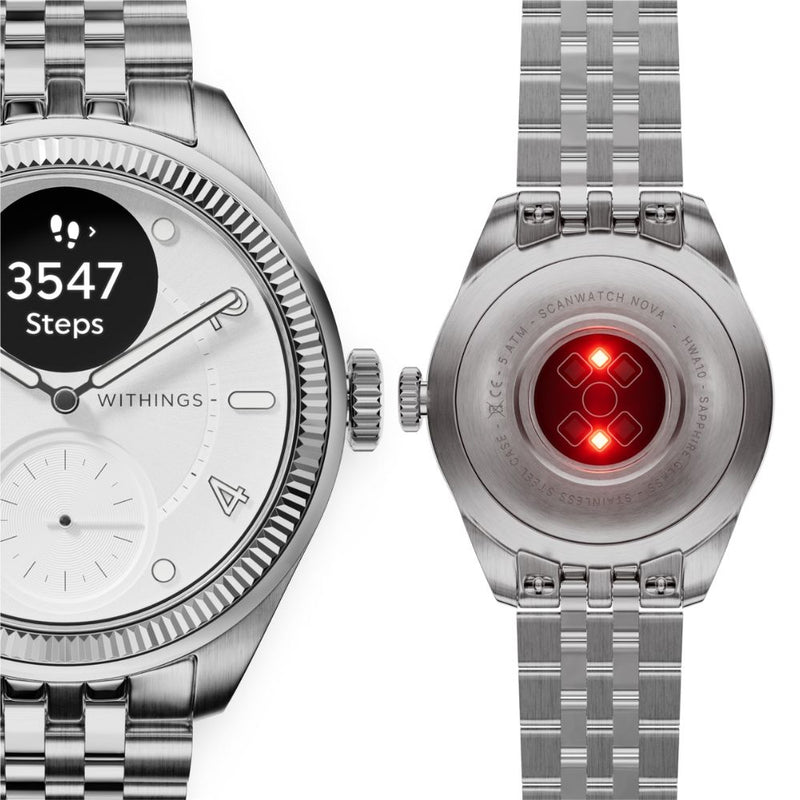 Withings ScanWatch Nova - Brilliant Edition Silver