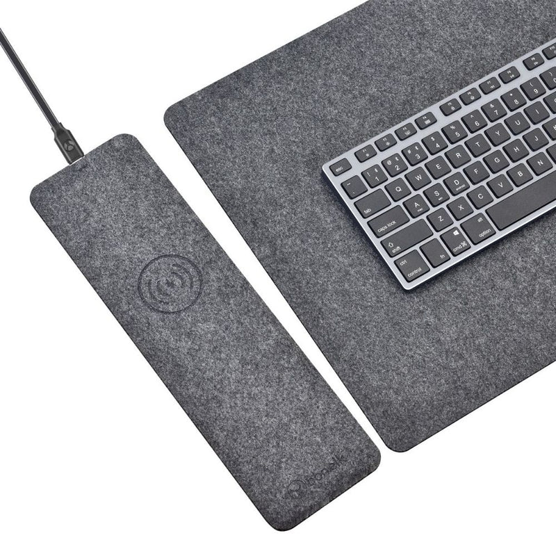 Bonelk Mouse Mat Qi Desktop (Grey)