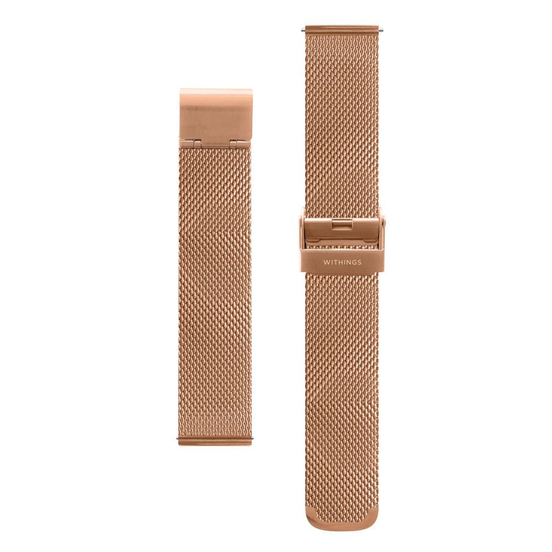 Withings Milanese Wristband - 18mm Rose Gold