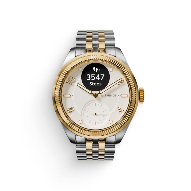 Withings ScanWatch Nova - Brilliant Edition Gold Silver