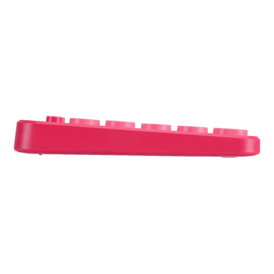 Bonelk Wireless Keyboard and Mouse Combo, Compact, KM-383 Red