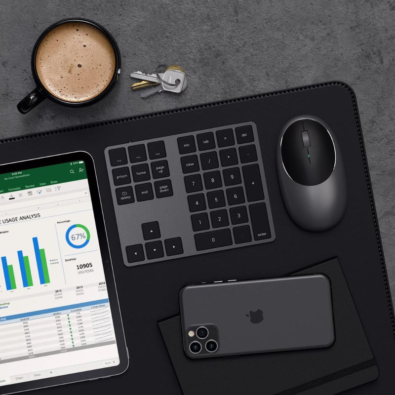 Satechi Bluetooth Extended Keypad Space Grey
