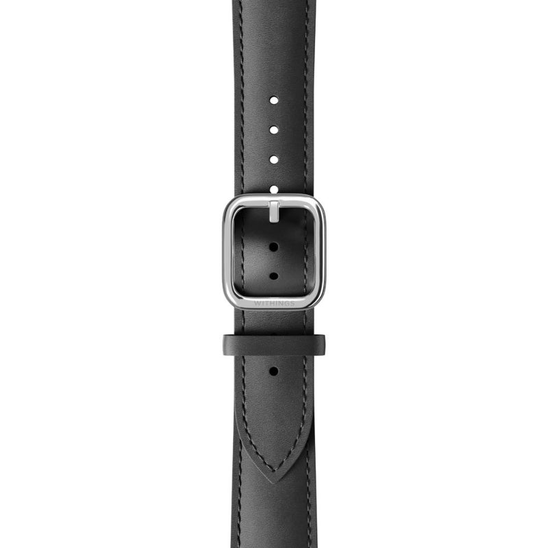 Withings Leather Wristband - 18mm Black