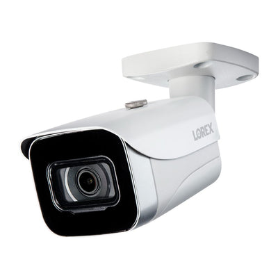Lorex 4K Ultra HD Wired Bullet IP Security Camera (White)