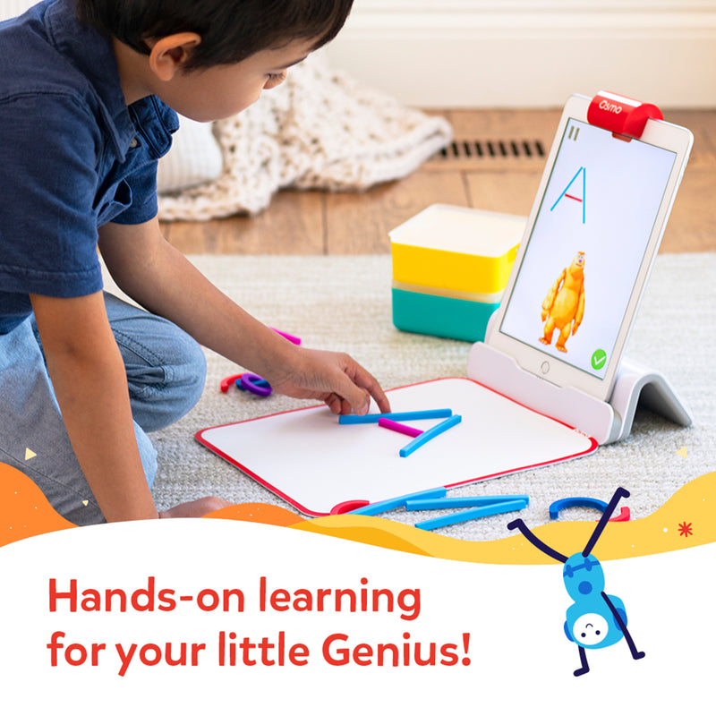 Osmo Little Genius Starter Kit for iPad for Ages 3-5 (Osmo Base included)
