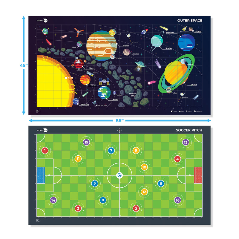 Sphero Space & Soccer Code Mat