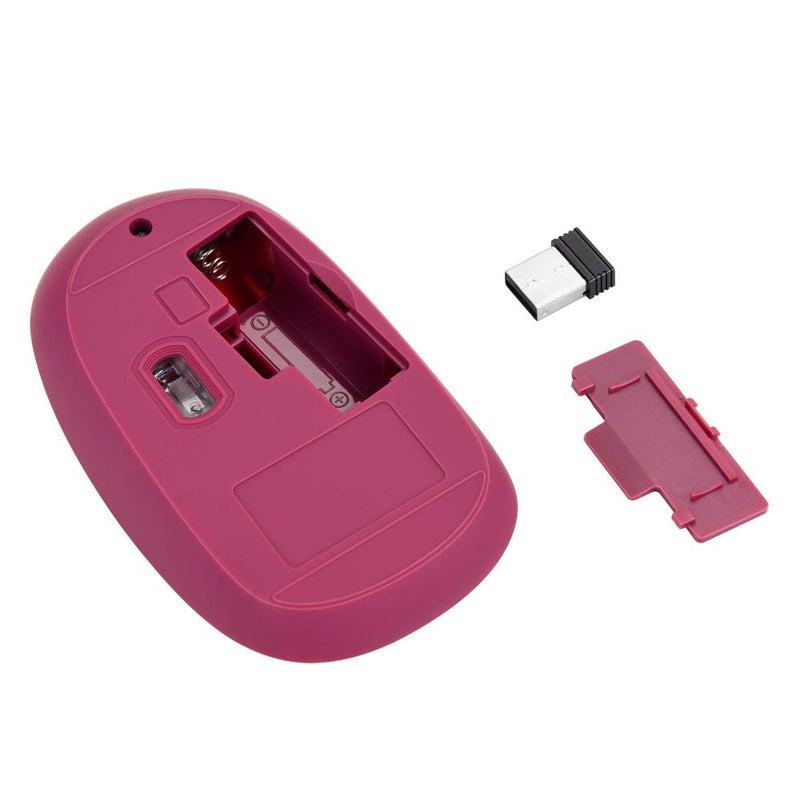 Bonelk Wireless Round Scroll 4D Mouse, 800-1600 DPI, M-257