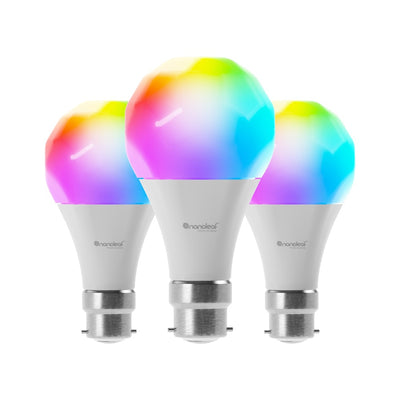 Nanoleaf Essentials Smart Bulb B22 (3 Pack)