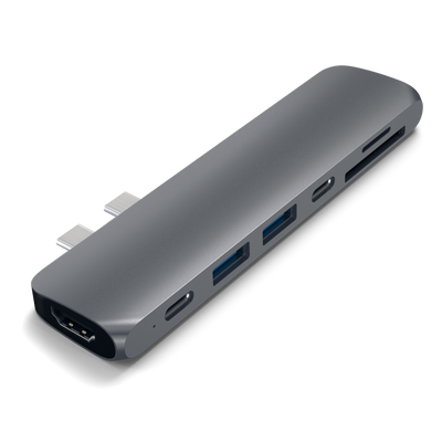 Satechi USB-C Pro Hub w/ 4K HDMI & Thunderbolt 3