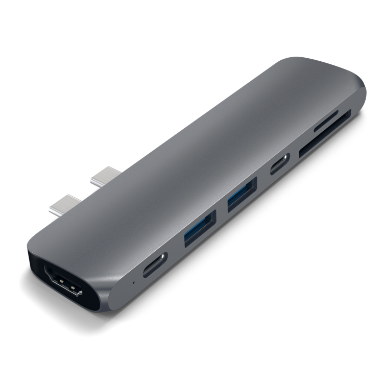 Satechi USB-C Pro Hub w/ 4K HDMI & Thunderbolt 3