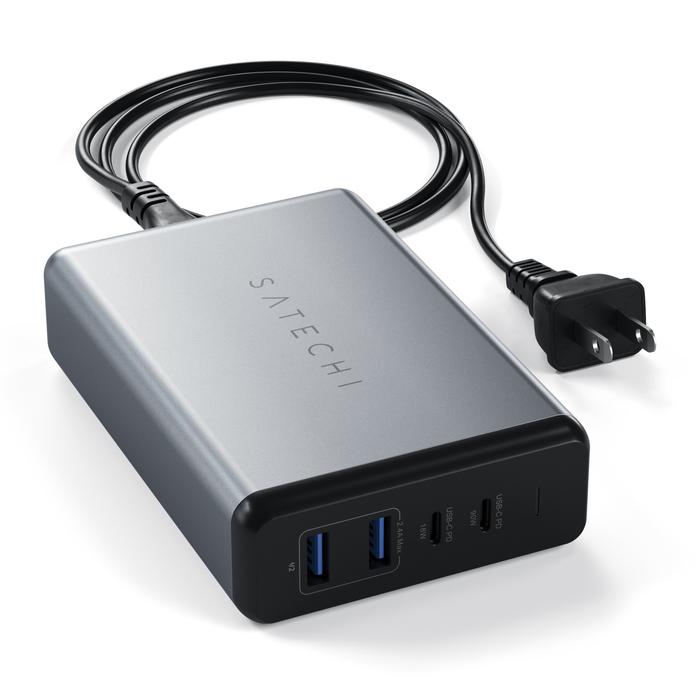 Satechi 108W Pro USB-C PD Desktop Charger (Space Grey)