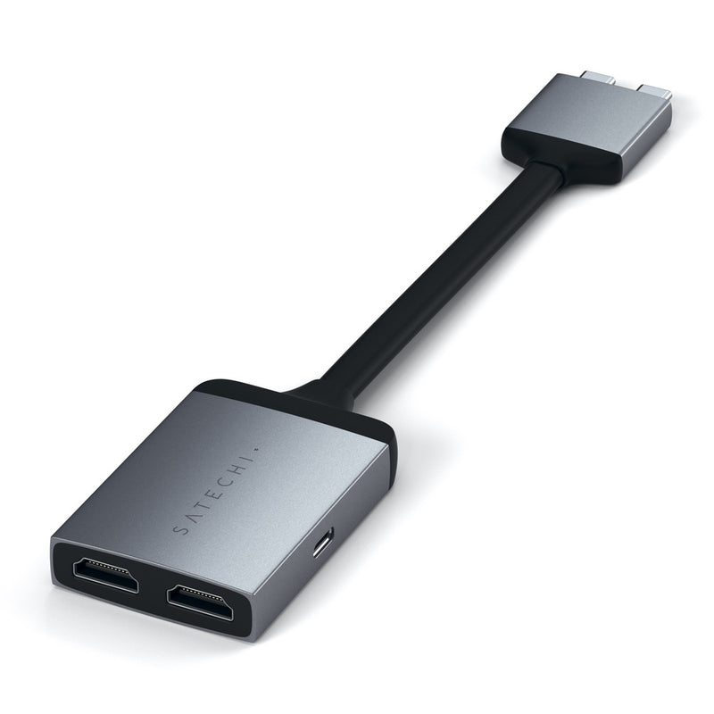 Satechi USB C Dual HDMI Adapter MacGear Australia
