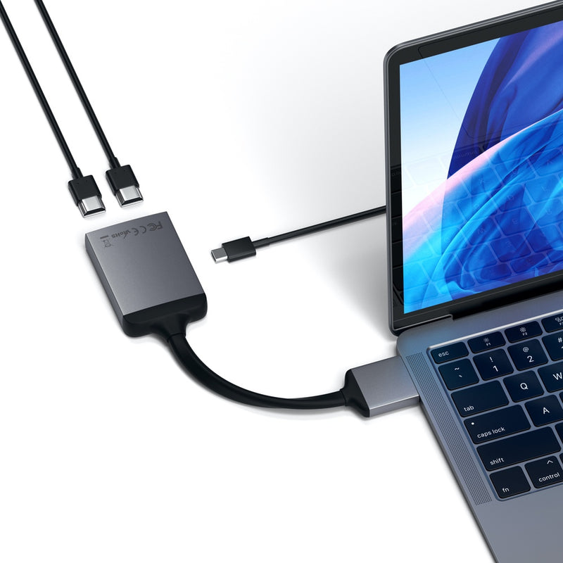 Satechi USB-C Dual HDMI Adapter