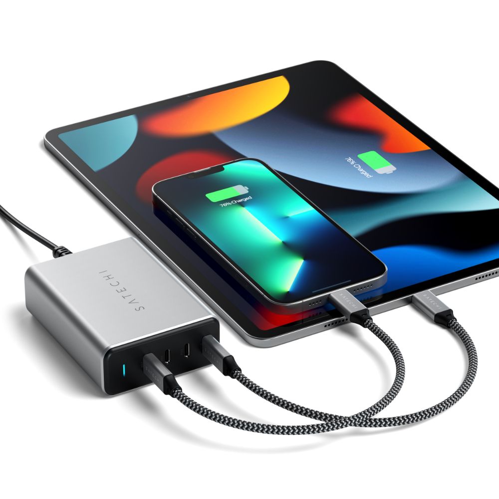 Satechi 165W USB-C 4-Port PD GaN Charger – MacGear Australia