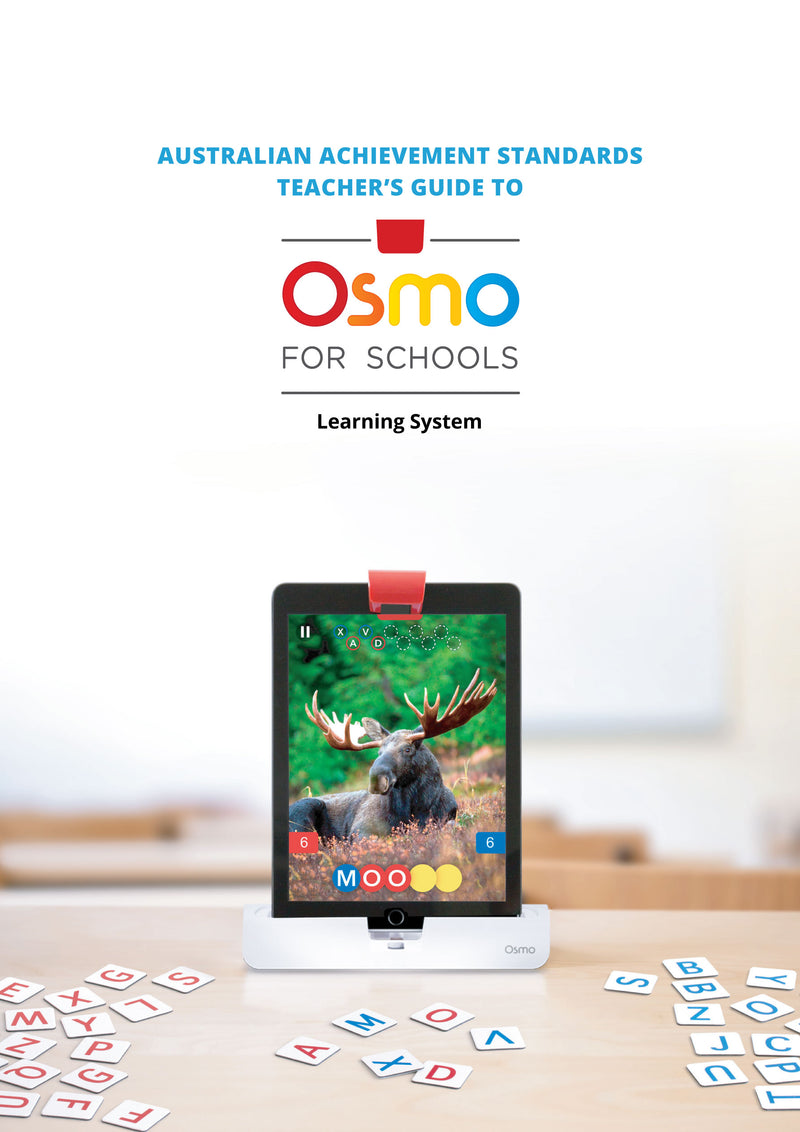 Osmo Genius Starter Kit for Classroom (4 Kits / 1 Teacher Guide / Plastic Pieces)