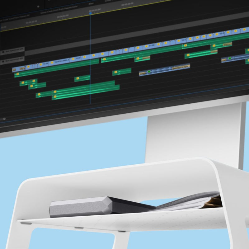Twelve South Curve Riser for iMac & Displays White