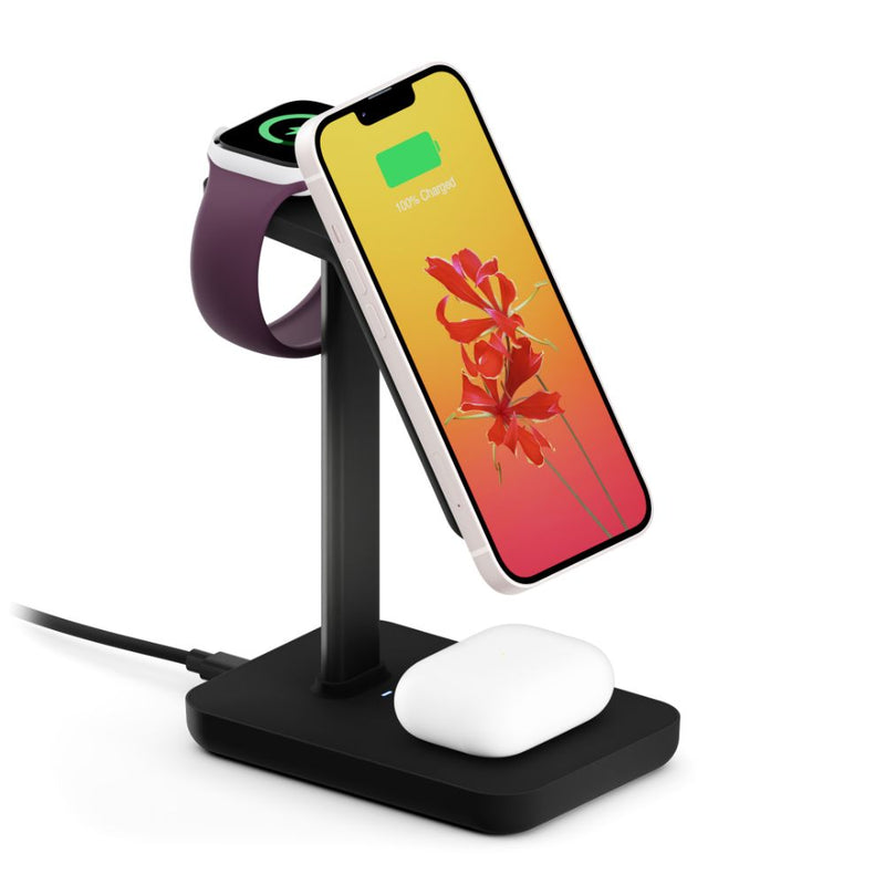 Twelve South HiRise 3 Triple Wireless Charger Black