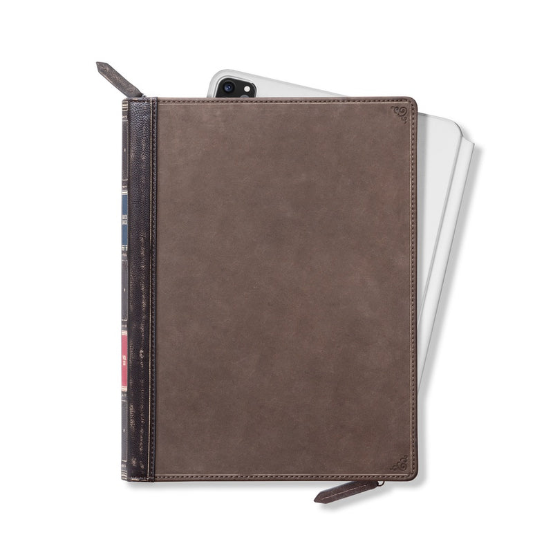 Twelve South BookBook Cover for 12.9" iPad Pro + Keyboard (Cream Lining)