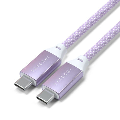 Satechi USB-C to USB-C 100W Charging Cable - 2m Purple