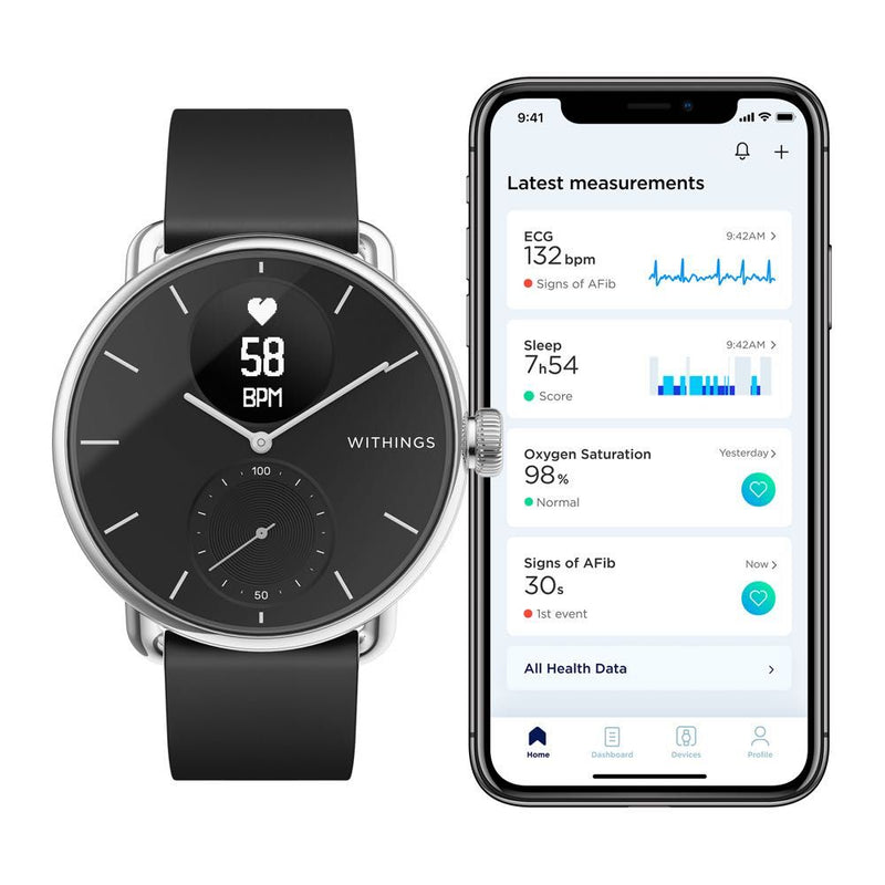 Withings ScanWatch 38 mm Black