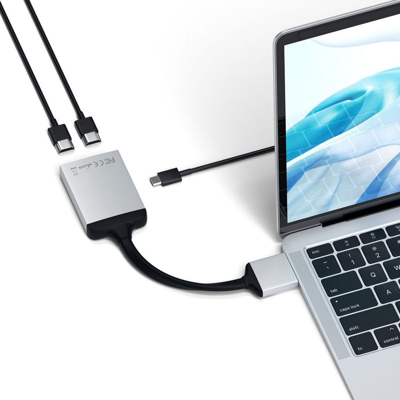 Satechi USB-C Dual HDMI Adapter