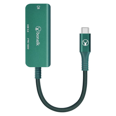 Bonelk Long-Life 3in1 Multiport Hub Green