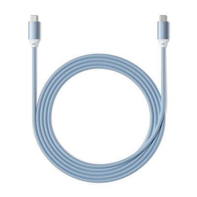 Satechi USB-C to USB-C 100W Charging Cable - 2m Blue