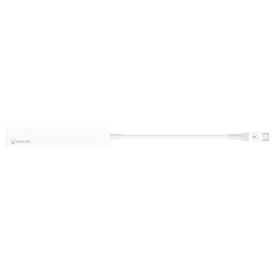 Bonelk Long-Life USB-C to 4 Port USB 3.0 Slim Hub White