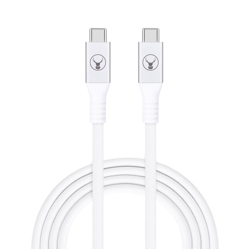 BONELK USB-C to USB-C Long-Life Cable 20Gbps / 140W 2m (White)