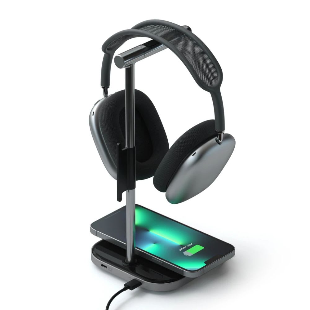 Satechi 2-in-1 Headphone Stand with Wireless Charger – MacGear