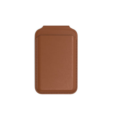 Satechi Magnetic Wallet Stand for iPhone Brown